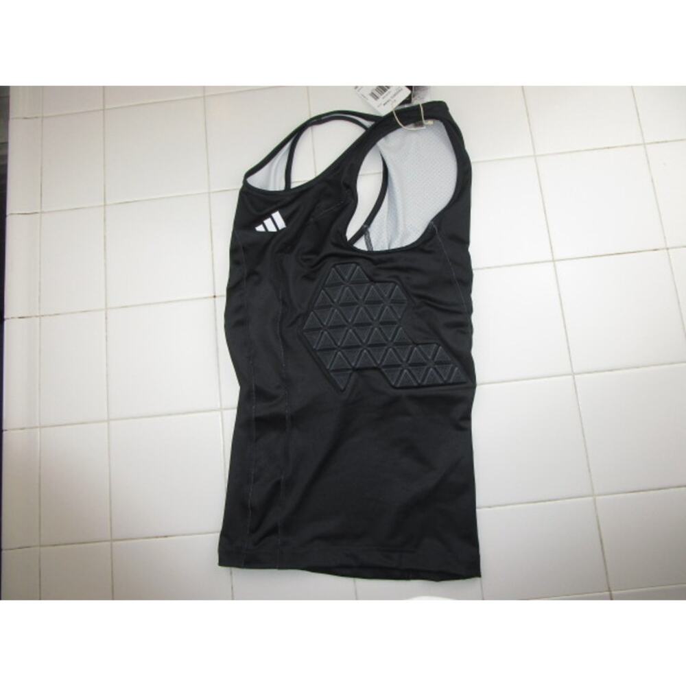 Adidas‎ IM3592 Basketball Padded Aeroready Tank Top Men's Small Tall Black